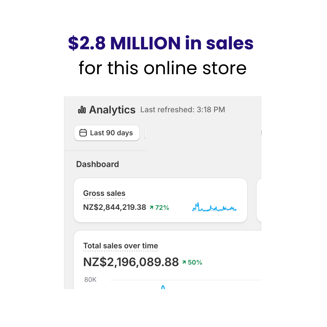 Real client result